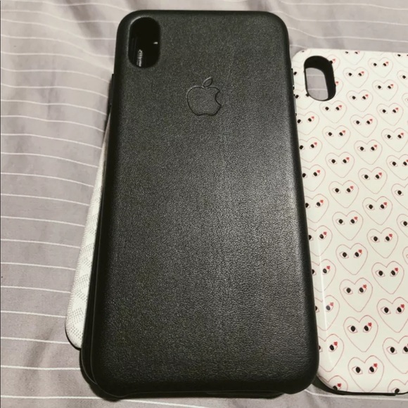 Appl e iPhone XS Max leather case - Picture 1 of 1
